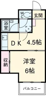シャンテ三宿【4階】の間取り