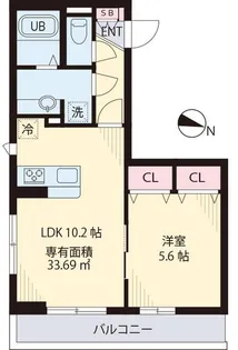 アーク大岡山【3階】の間取り