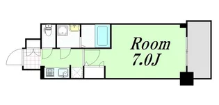 サムティ姫島FELICETO【7階】の間取り