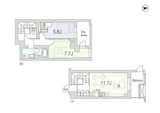 GranDuo用賀4の間取り