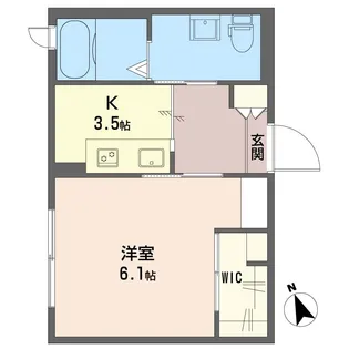 フィオーレ【2階】の間取り