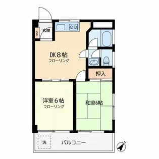 サントノーレ市川【3階】の間取り