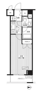 グランハイツ東新宿【4階】の間取り