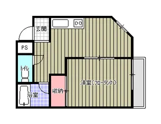 メゾン千【1階】の間取り