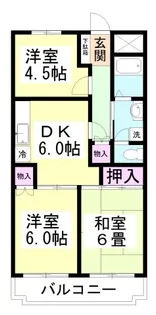 ロイヤルストーク【1階】の間取り