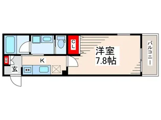 ジェイステージ西葛西【2階】の間取り