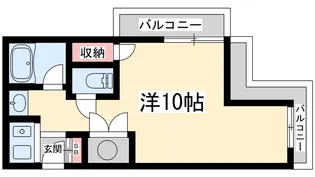 センチュリー21壱番館【4階】の間取り