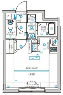 Mind Kamata【4階】の間取り