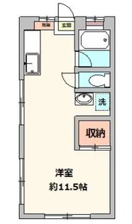 かつらマンション【2階】の間取り