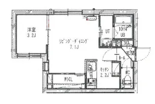Aqua blue【2階】の間取り