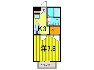 サン・タ-ニップ【2階】の間取り