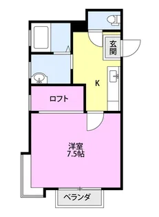 ウインディハウス【1階】の間取り