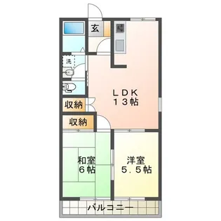 ロイヤルプライベートメゾン【2階】の間取り