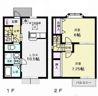 ソフィア東台【1階】の間取り