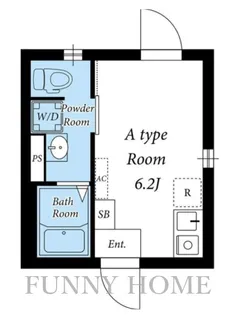 キャッスル廣瀬若林【3階】の間取り