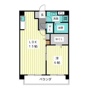 レーベン・ハイム【7階】の間取り
