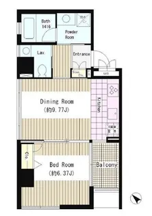 ヒルクレスト御茶ノ水【3階】の間取り