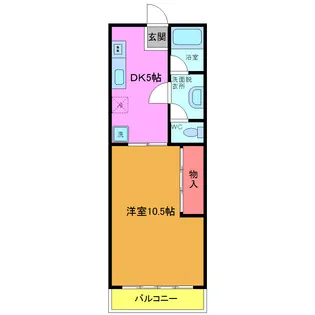 太田ハウス【1階】の間取り