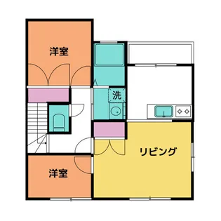 カーサ アル・マカン【2階】の間取り