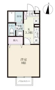 エトワール【1階】の間取り