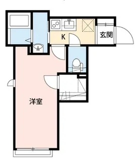 アルジェ【1階】の間取り