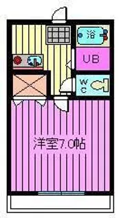 マーブル武蔵浦和【2階】の間取り