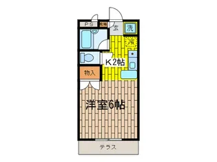 メゾン ド ロリエ【1階】の間取り