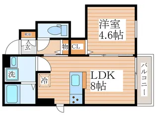オークヒルズ【1階】の間取り