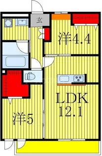 Richesse【2階】の間取り