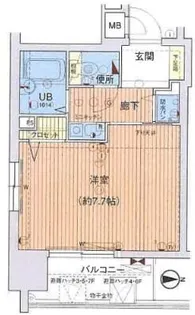 プレサンス心斎橋EAST【3階】の間取り