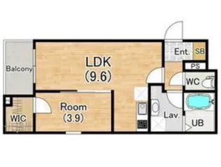 (仮称)ジーメゾン高石リュクス【2階】の間取り