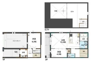 コステッラツィオーネ【1階】の間取り