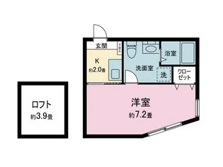 エクセルコート【2階】の間取り