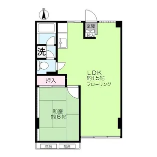 ニュー木原山ロッヂ【3階】の間取り