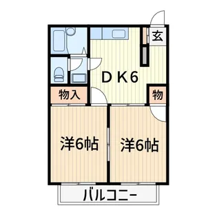 サンリベラル【4階】の間取り