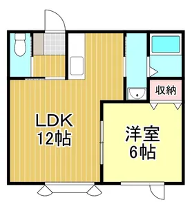 カンツォーネ【1階】の間取り