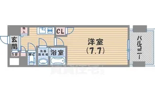 西宮ルモンド甲子園【6階】の間取り