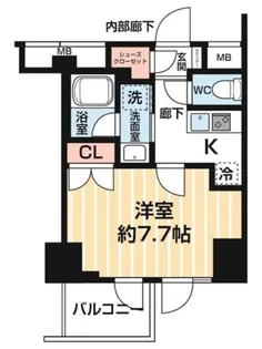 プレシャスハーモニー八王子【10階】の間取り