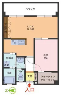 サン ラフィーネ【2階】の間取り