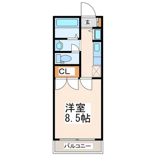 メゾン・ド・エルソル【3階】の間取り