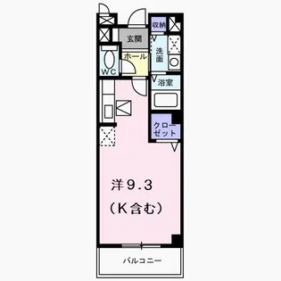 エピナールいしおか【1階】の間取り