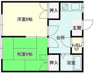 メゾン青雲【2階】の間取り