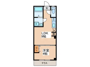 フルハウス上荻【1階】の間取り