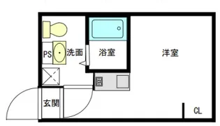 クレサージュ町屋【2階】の間取り