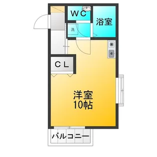 AGM上石神井【1階】の間取り