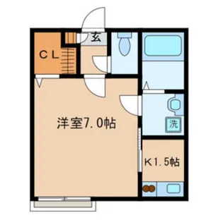 シリウス【2階】の間取り