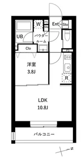 パストラーレ豊玉【1階】の間取り