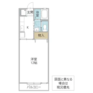 ルビーハイツ II【1階】の間取り