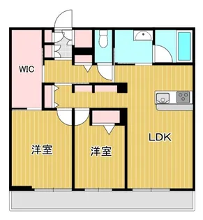 ラ ルーチェ【2階】の間取り