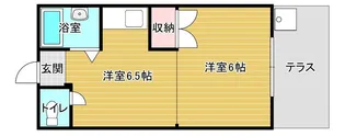 第二マウントハイツ【1階】の間取り